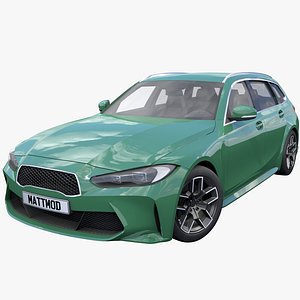 3D Generic Euro Wagon model