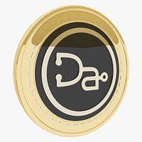 Doc Com Token Cryptocurrency Gold Coin