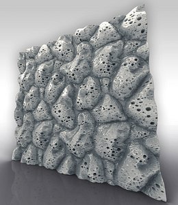 Volcanic Stone 3d Tiling Sculpt