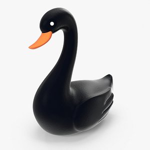 Garden Swan Black