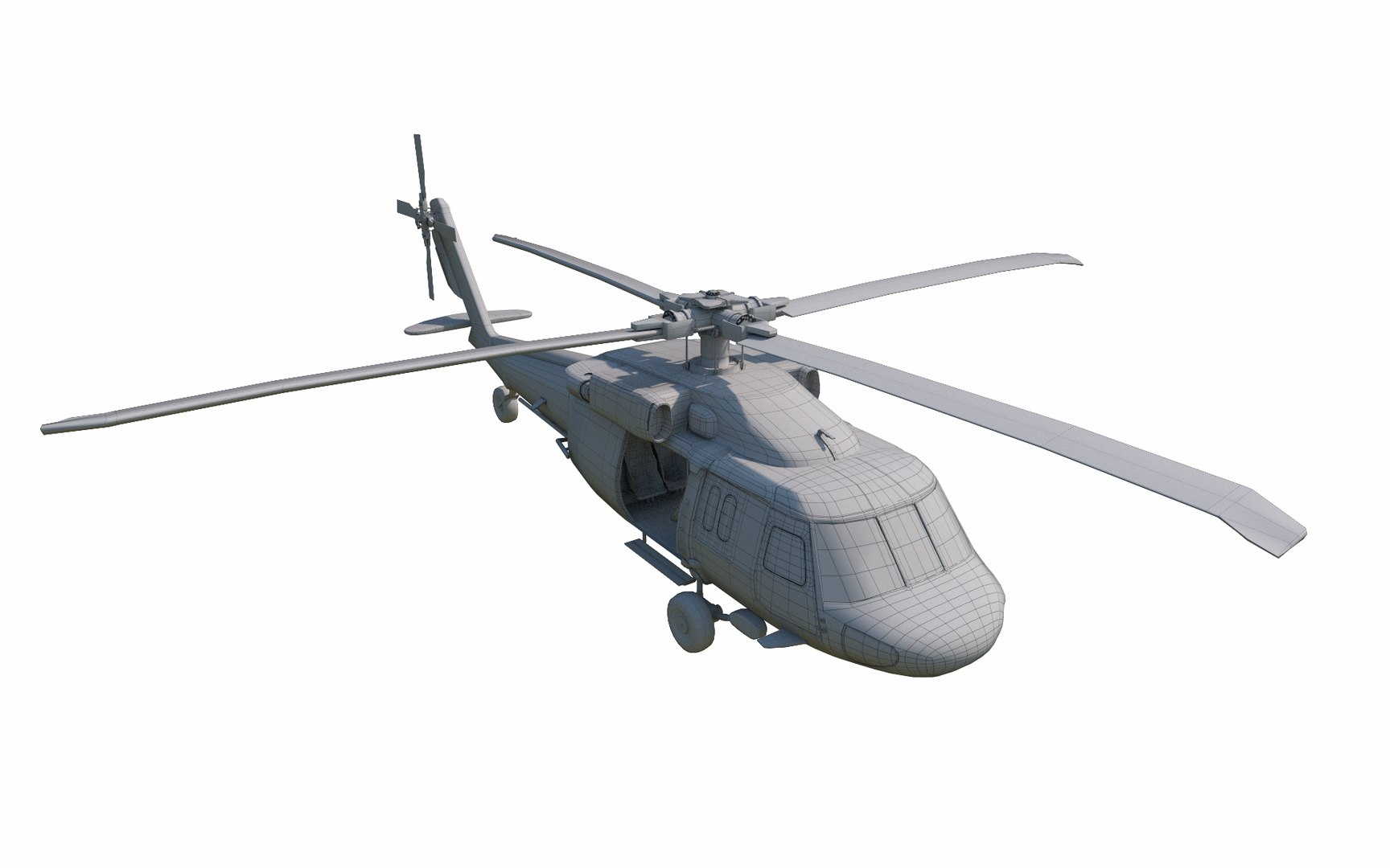 3D Eh-60 Black Hawk Helicopter Model - TurboSquid 1458432