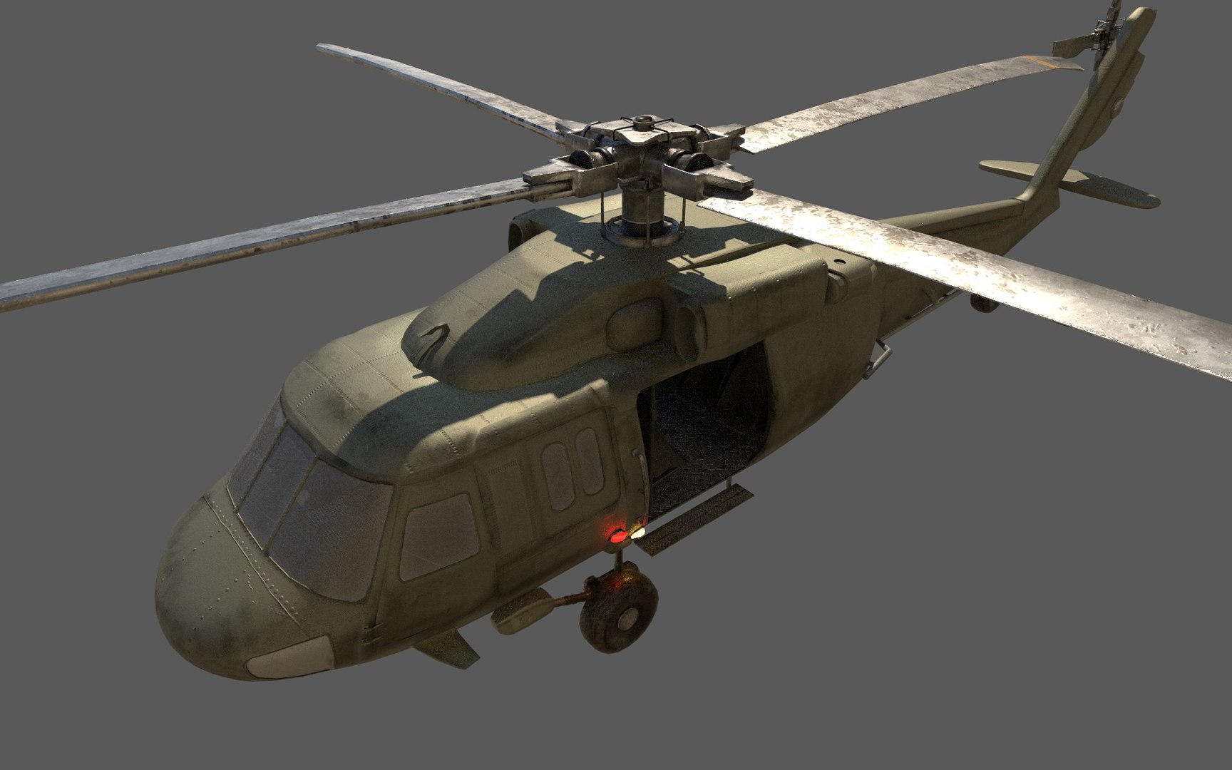 3D Eh-60 Black Hawk Helicopter Model - TurboSquid 1458432