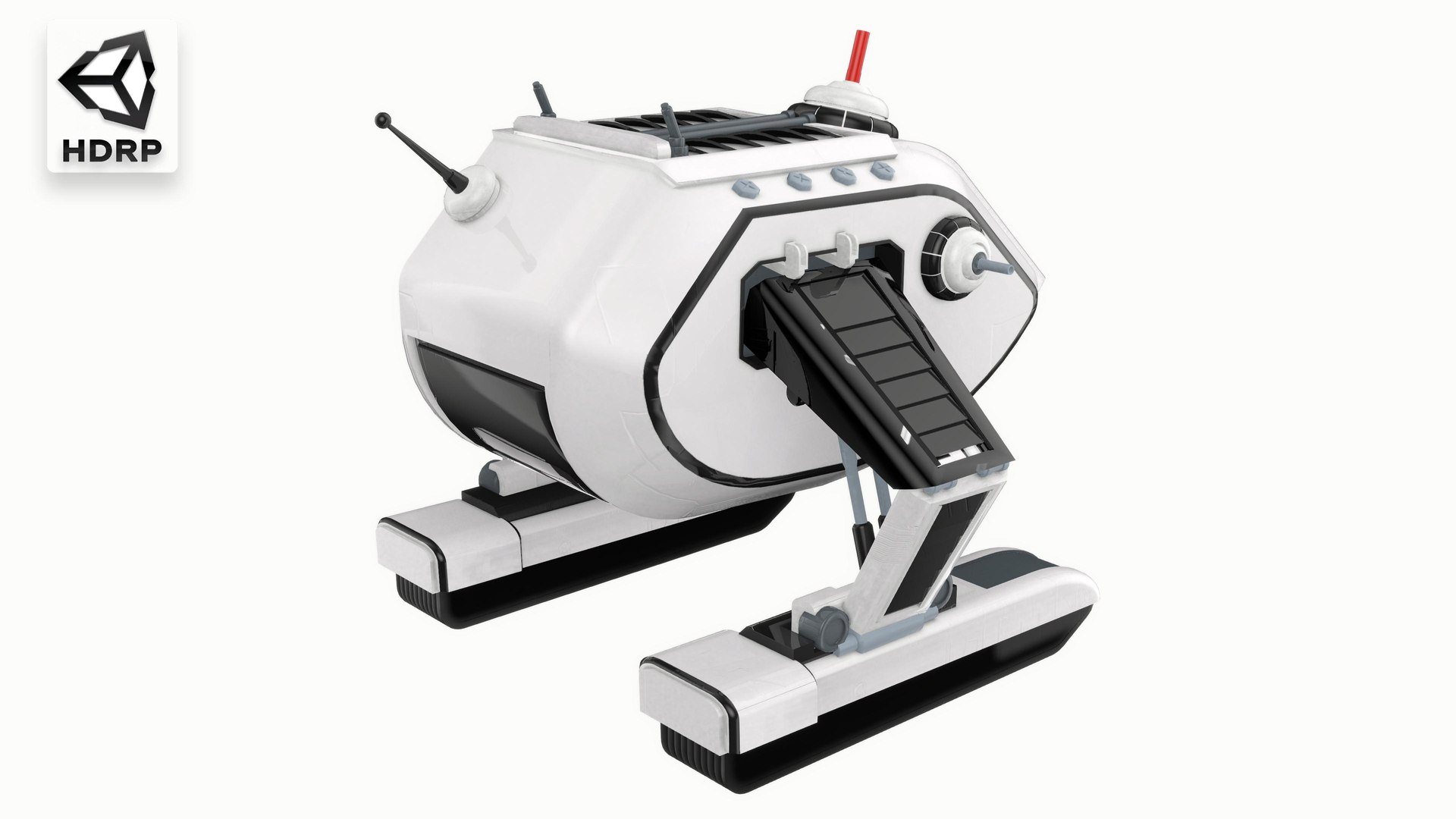 3D Scifi Robot Unity Compatible Unity Hdrp - TurboSquid 2211477