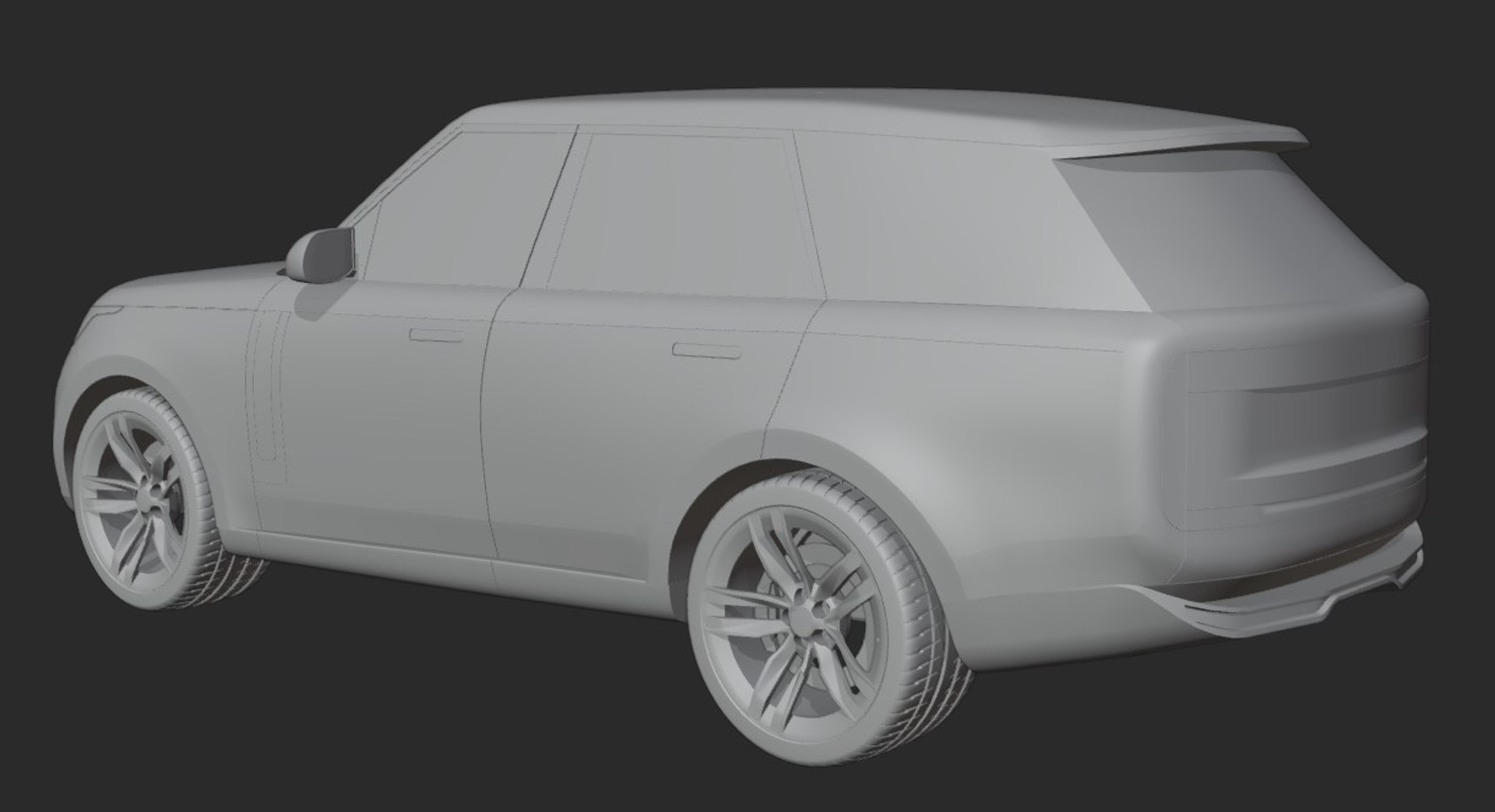 3D Model Land Rover Range Rover - TurboSquid 2365955