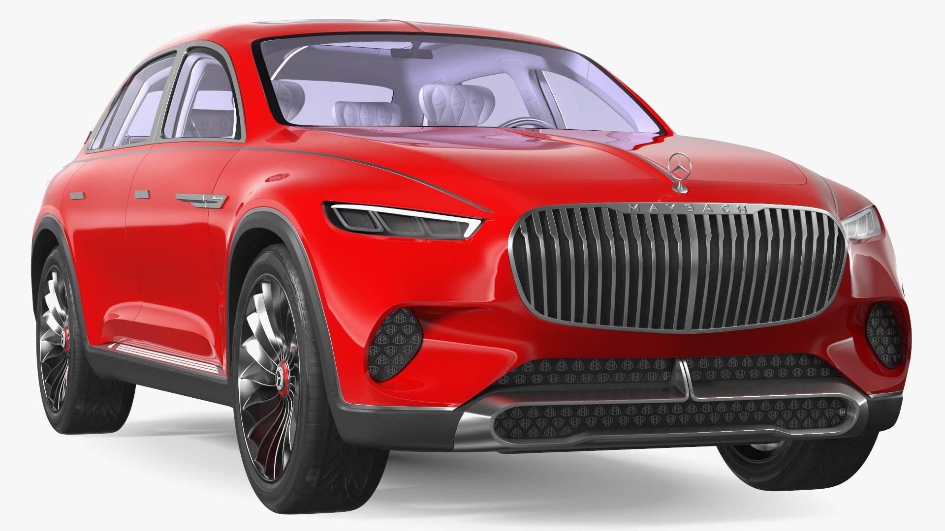 Mercedes-Maybach Ultimate Luxury 3D model preview