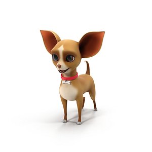 Cartoon dog chihuahua
