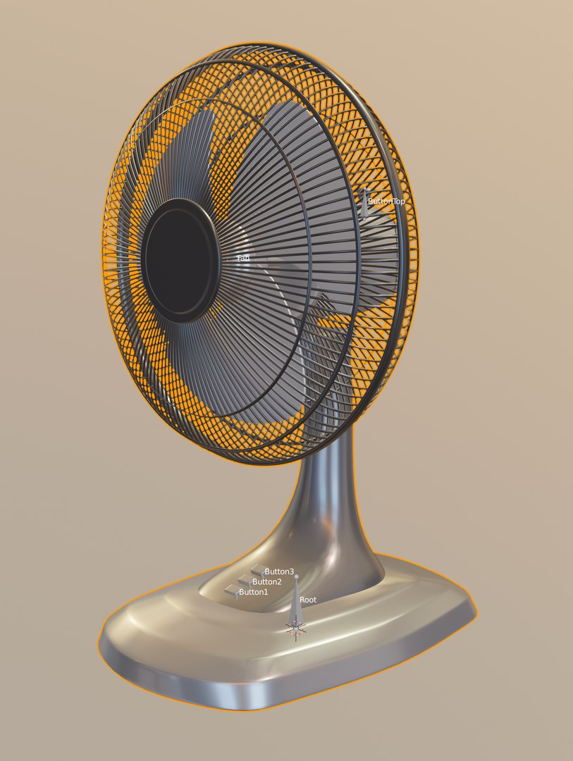 Ventilator Vent 3D Model - TurboSquid 1482538