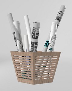 cesto planos planes basket 3d model