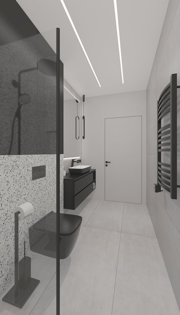 3D Amazing Modern Shower Room Model - TurboSquid 1731835