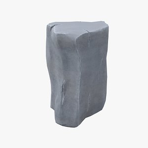 3D Cartoon Cliff 04 model