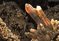 Crystal Shader Scene 3dsmax Vray