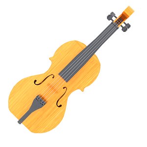 violin games classical 3D model