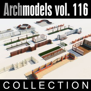 3d model archmodels vol 116