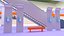 High-Tech-U-Bahn und Station 4K