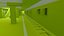 High-Tech-U-Bahn und Station 4K