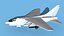 Chance Vought A-7D Corsair V00 Bare Metal