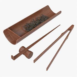 Tea Ceremony Accessory Set model