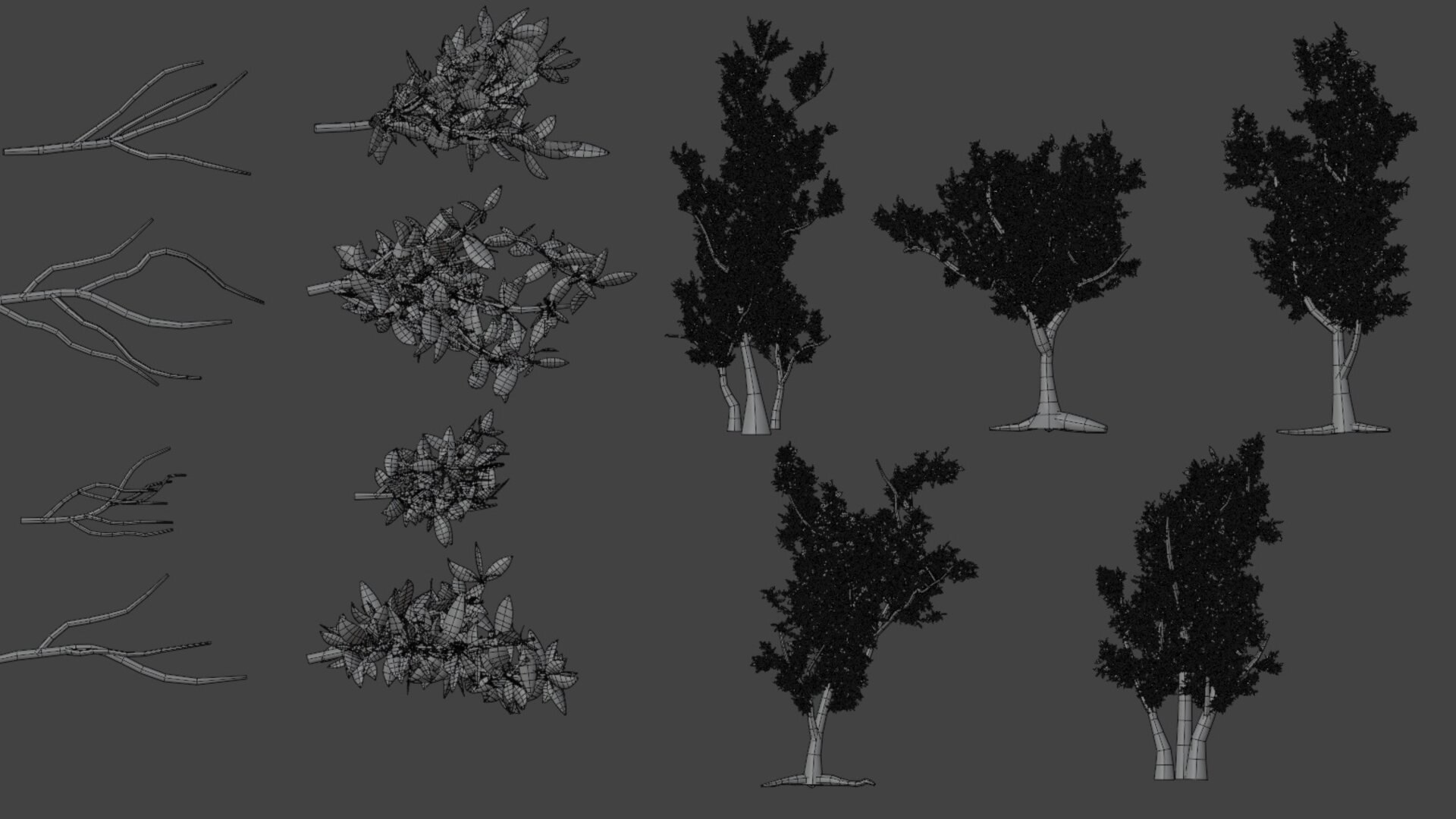 Grass Tree Leaf 3D https://p.turbosquid.com/ts-thumb/NY/4f7xDI/lg/wireframe4/jpg/1721316958/1920x1080/fit_q87/ff64e44517d8dfbb525f1297ef3d5e58798b2159/wireframe4.jpg