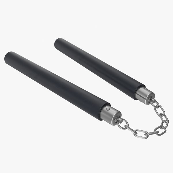 3D nunchaku weapon model