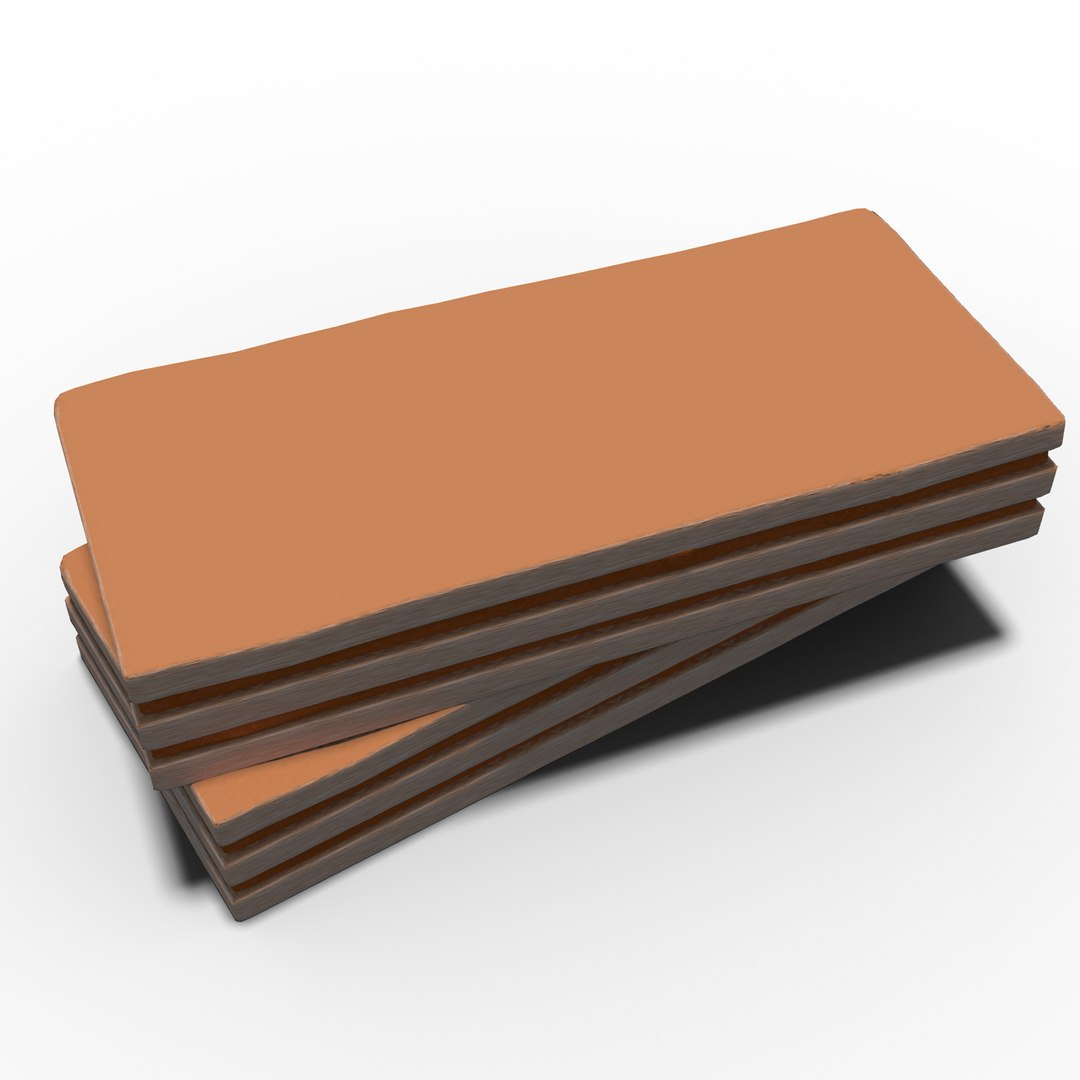 3D Wafer Cookie Orange TurboSquid 2086672