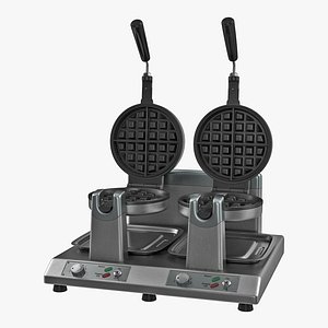 Commercial Waffle Maker Double Heads
