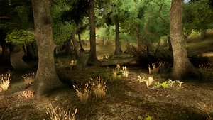 Dynamic Forest All Purpose Forest Asset Pack 3D model