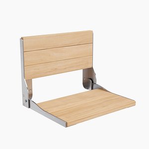 Moen Home Care Teak Folding Shower Seat