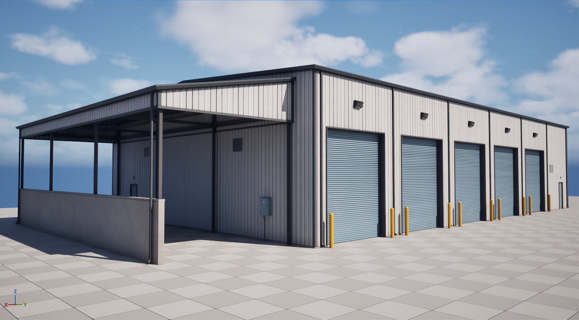 3D Warehouse Building 65 PBR Low Poly model https://p.turbosquid.com/ts-thumb/NY/KPin97/ri/screenshot20260601145537/png/1780312135/1920x1080/fit_q87/d3b5e8f51bc827704d51f1bef284a1b3d5574983/screenshot20260601145537.jpg