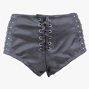 Studded Leather Hotpants Remastered