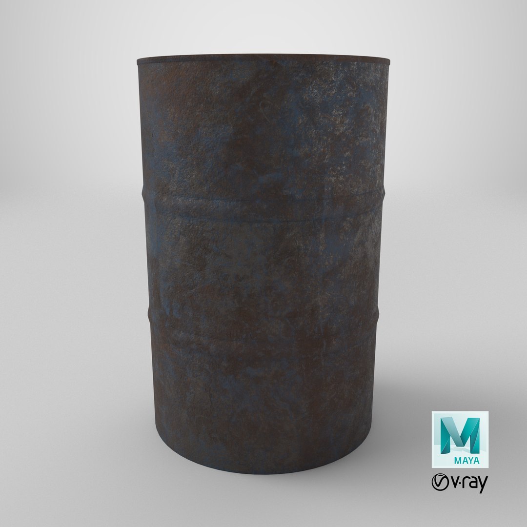 3D model Rusty Steel Barrel - Blue - PBR - 2K 4K https://p.turbosquid.com/ts-thumb/NY/Q39I2w/08/stemcell_maya_vray_render/png/1769703976/1920x1080/fit_q87/58413fa81cbed25756f86cbb06412555465bfb5d/stemcell_maya_vray_render.jpg