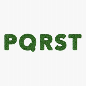 Grass Alphabet Pack4