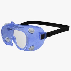 medical protective goggles 3D model