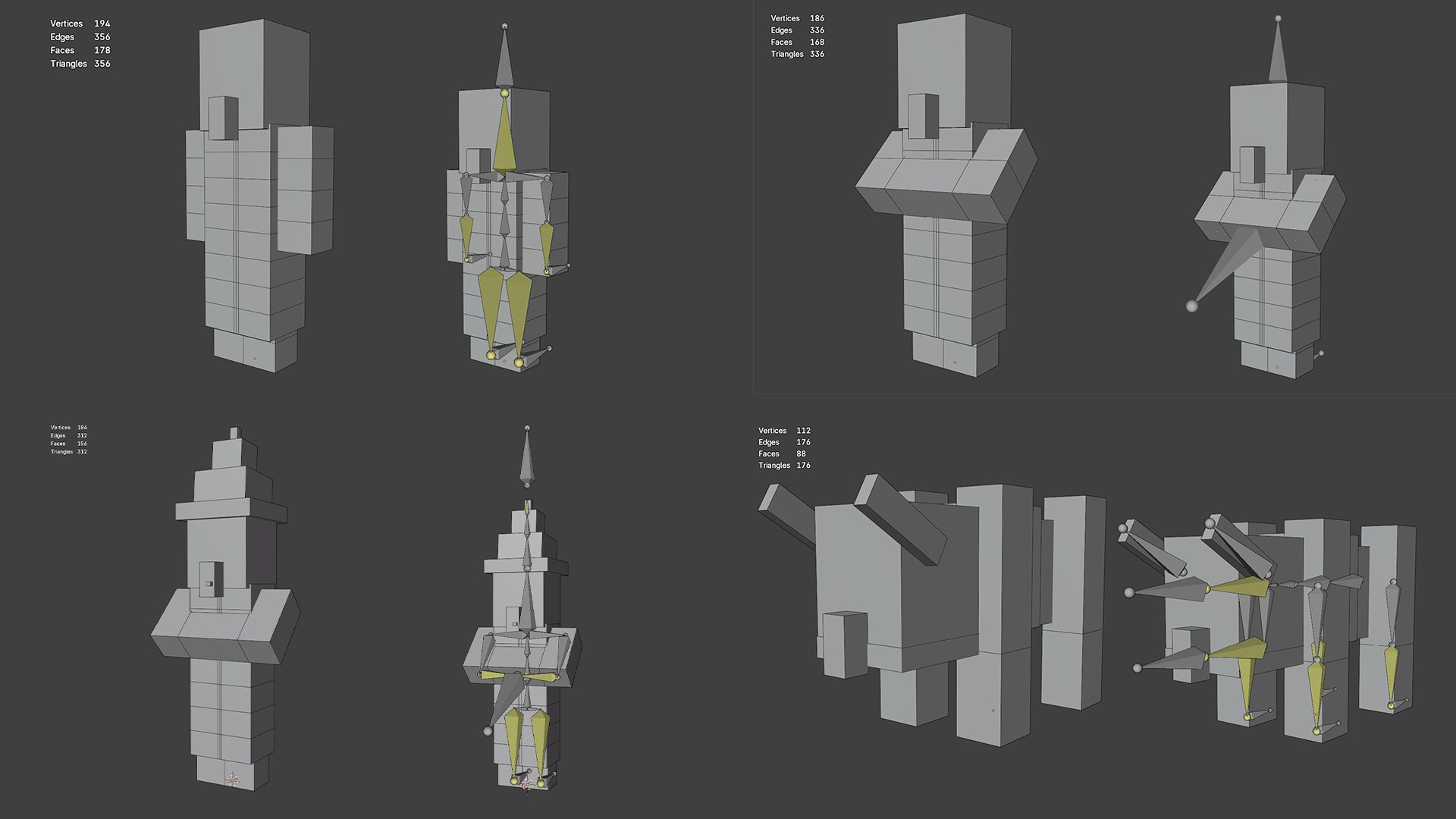 3D model Minecraft Illagers Raid Collection Rigged 3D Model Pack 4K PBR Pillager Evoker Ravager Witch https://p.turbosquid.com/ts-thumb/NY/V9TJZs/uc/wire/png/1788366414/1920x1080/fit_q87/7535596b4e758e2caf239536a50213c42c243f4f/wire.jpg