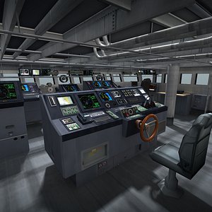 Arleigh Burke class destroyer inside