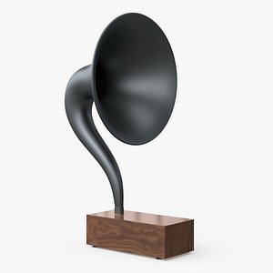 bluetooth gramophone speaker 3D model