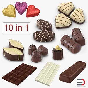 chocolate bar 3D model
