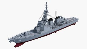 3D Kongo class destroyer