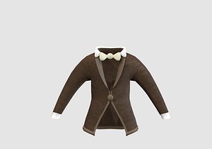 classic cartoon jacket 3D model