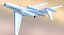 business jet cessna 750 3D model