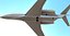 business jet cessna 750 3D model