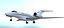 business jet cessna 750 3D model