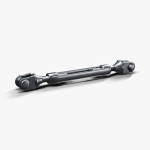 Open Body Turnbuckle with Clevis Jaws M16 - Rigging Screw Hardware - PBR with LODs
