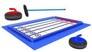 Arena Curling Championships 3D model