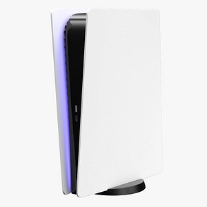 sony playstation 5 console 3D