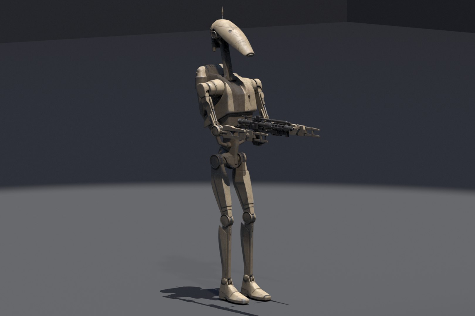 Battle Droid 3D Model | 1142782 | TurboSquid