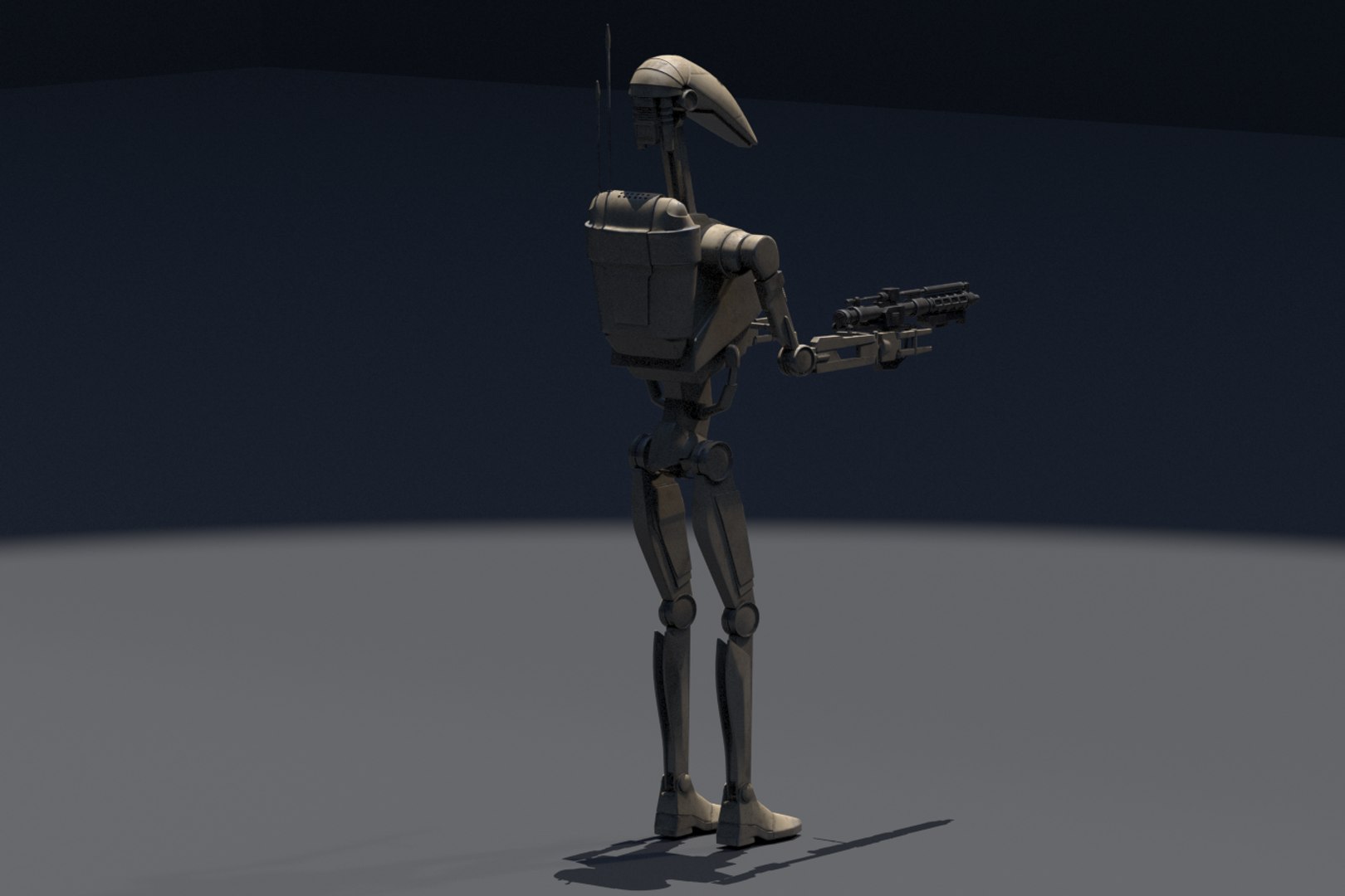 Battle Droid 3D Model | 1142782 | TurboSquid