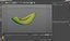 avocado slice 3D model