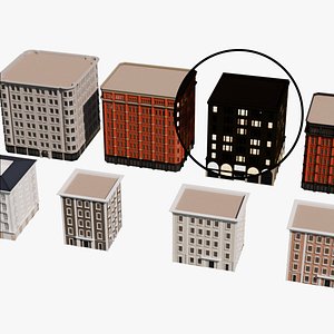 Classic Buildings Pack model