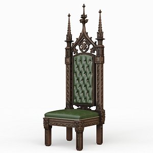 3D throne gothic
