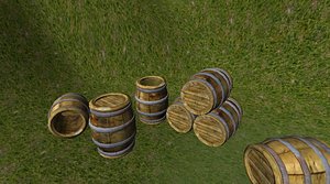 3ds max barrel